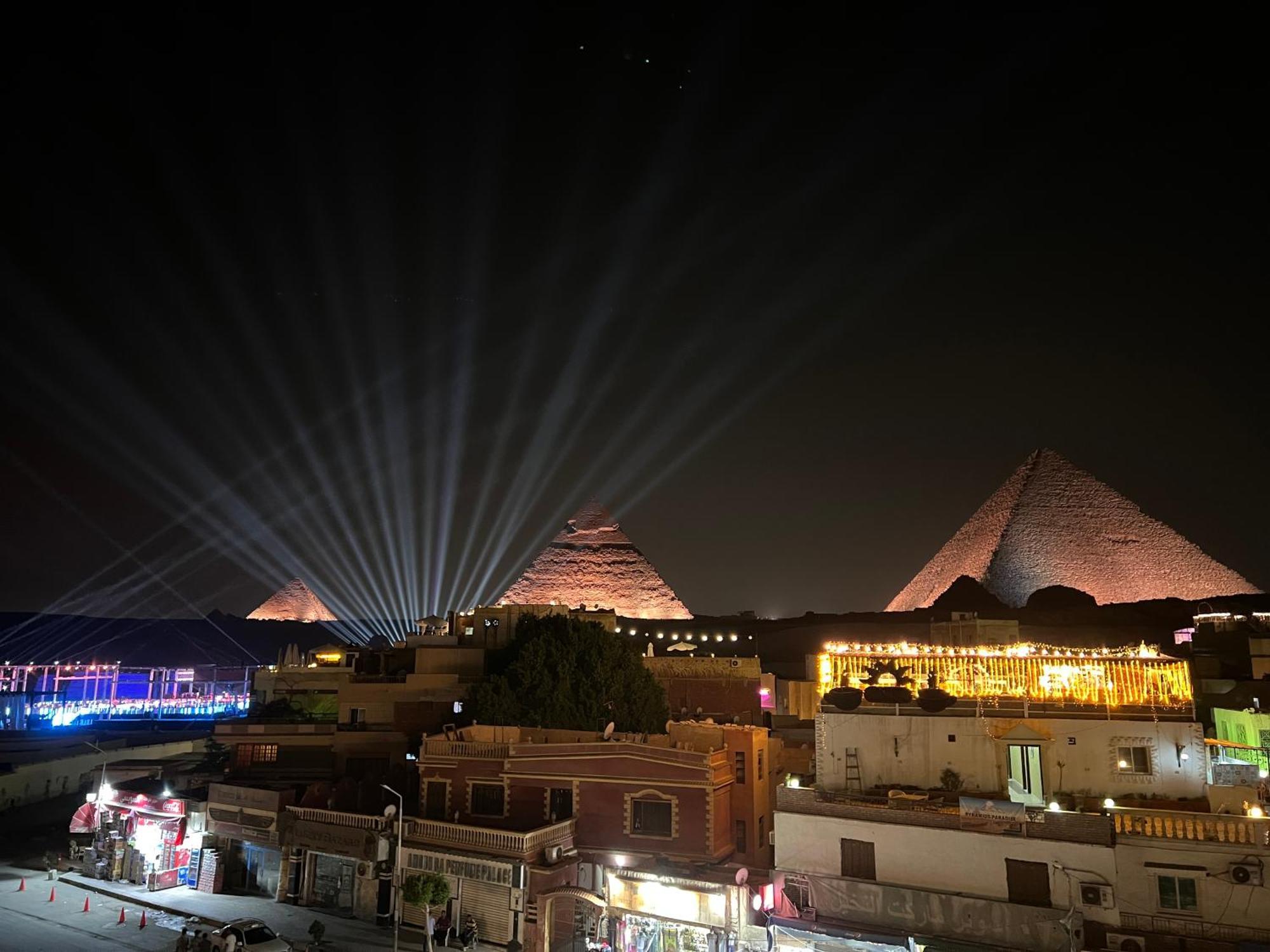 Pyramids Top In Cairo Exterior foto